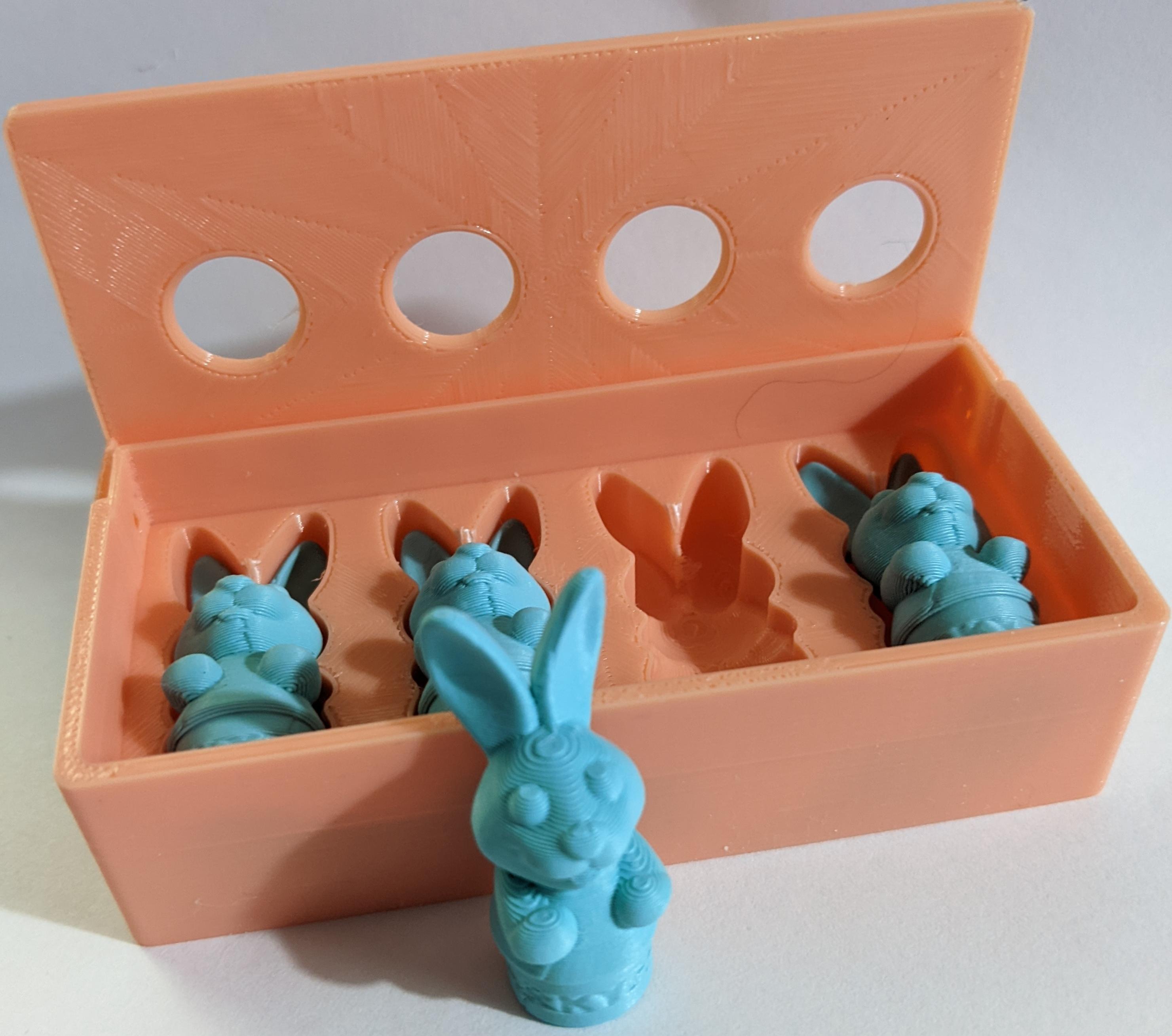 Bunny Box - Game Tokens 3d model