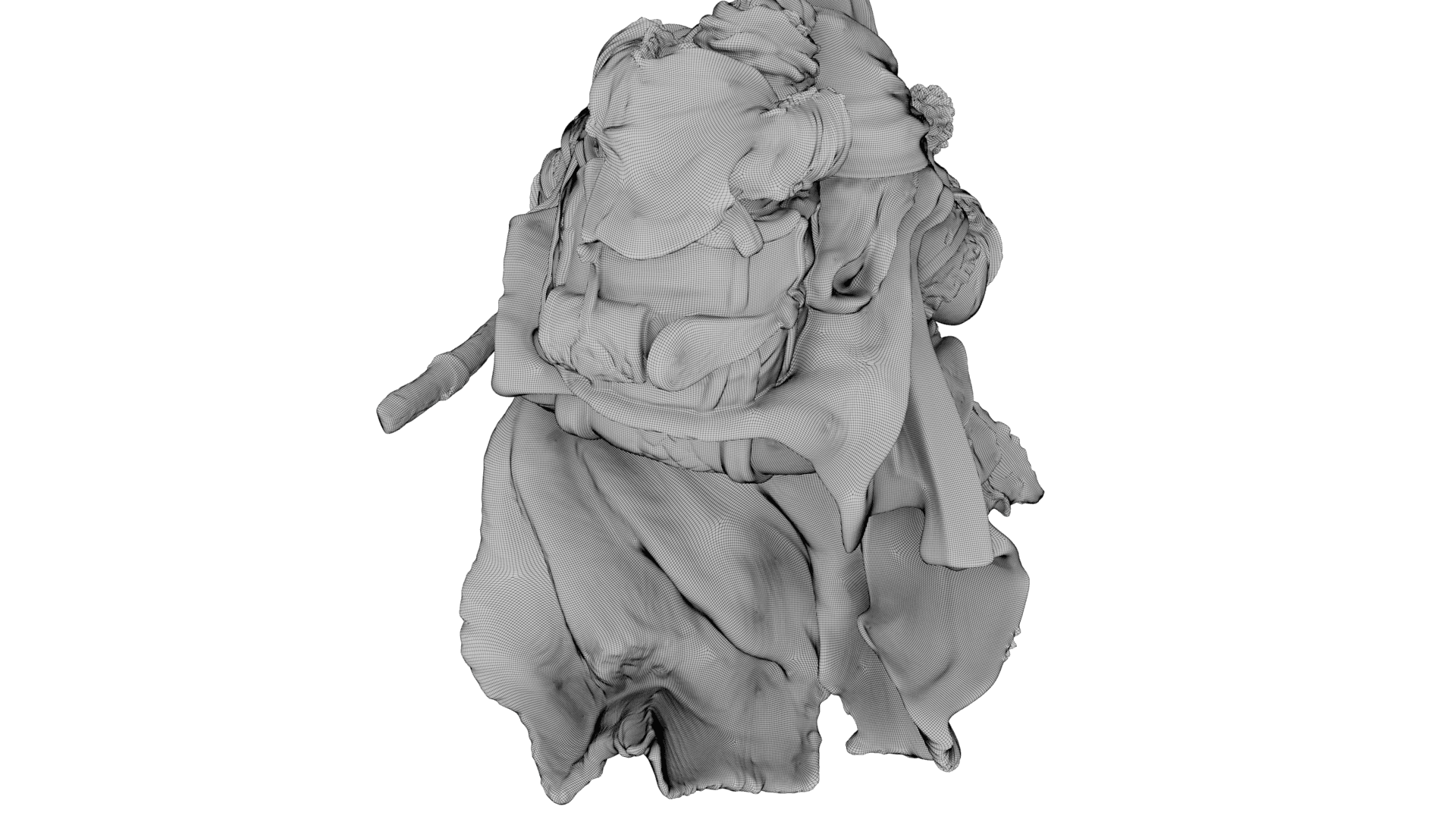 Clothbound Sentinel 3d model