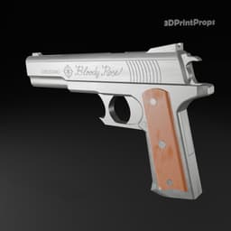 The Bloody Rose magical anti-vampire weapon 3d model