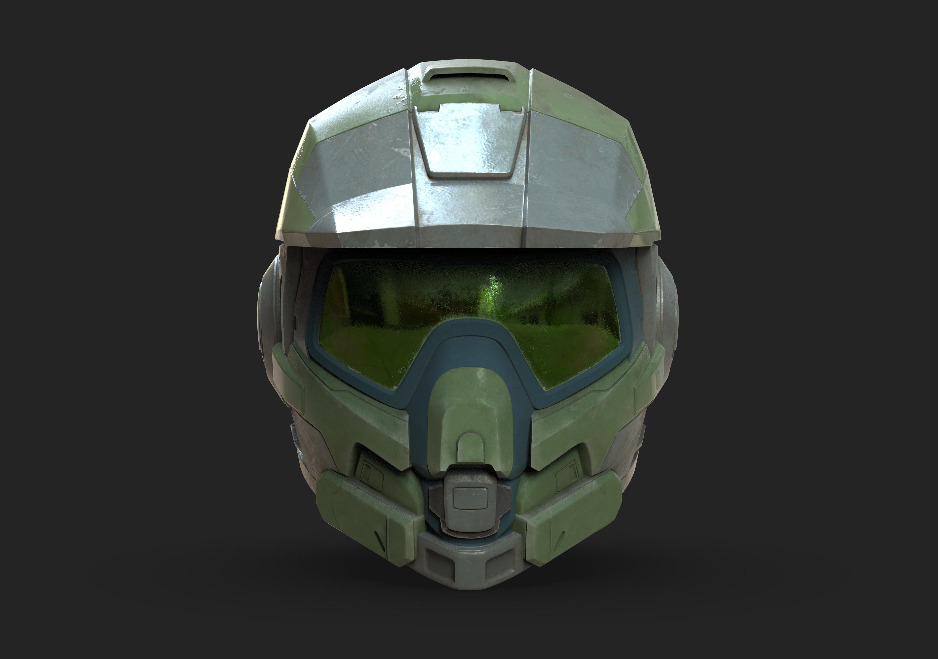 Halo Aviator Helmet 3d model