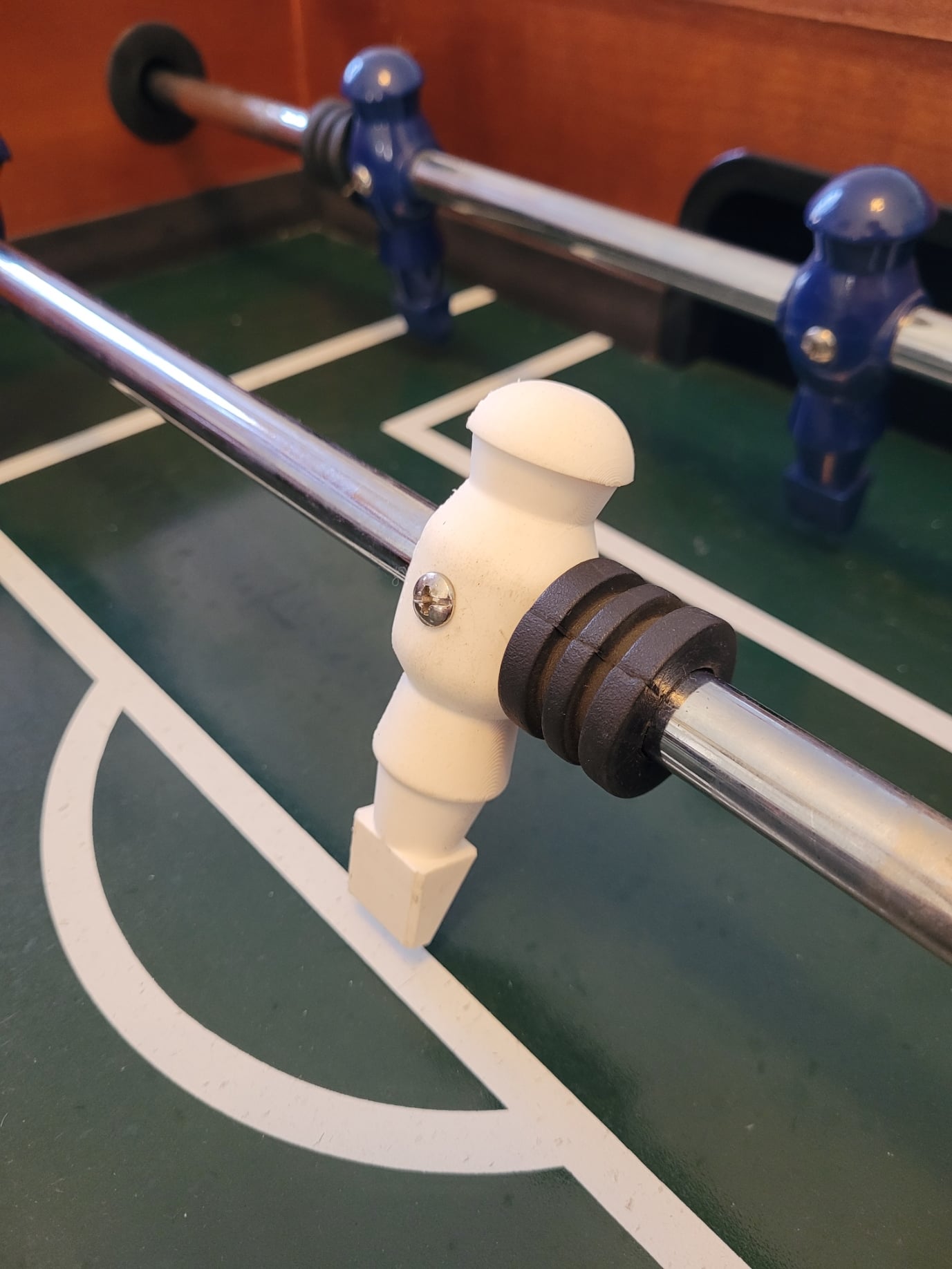 Foosball Table Soccer 5/8" 16mm Replacement Player 3d model