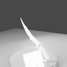Skyrim Melee blade of woe prop file 3d model