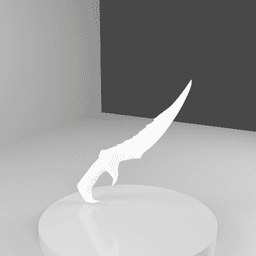 Skyrim Melee blade of woe prop file 3d model