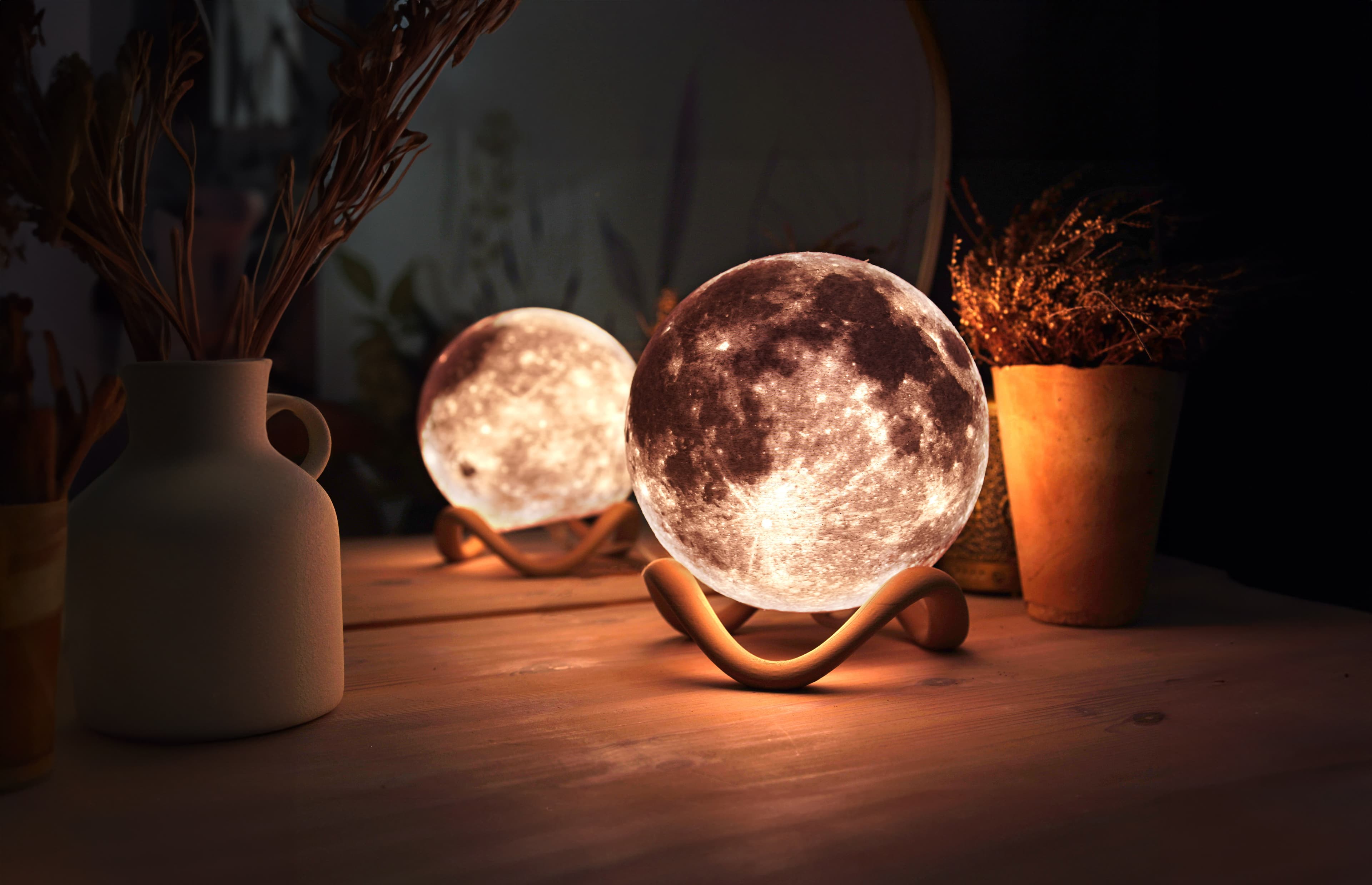 BIG Moon Lamp 200mm High Res E14 Ikea Strala 3d model