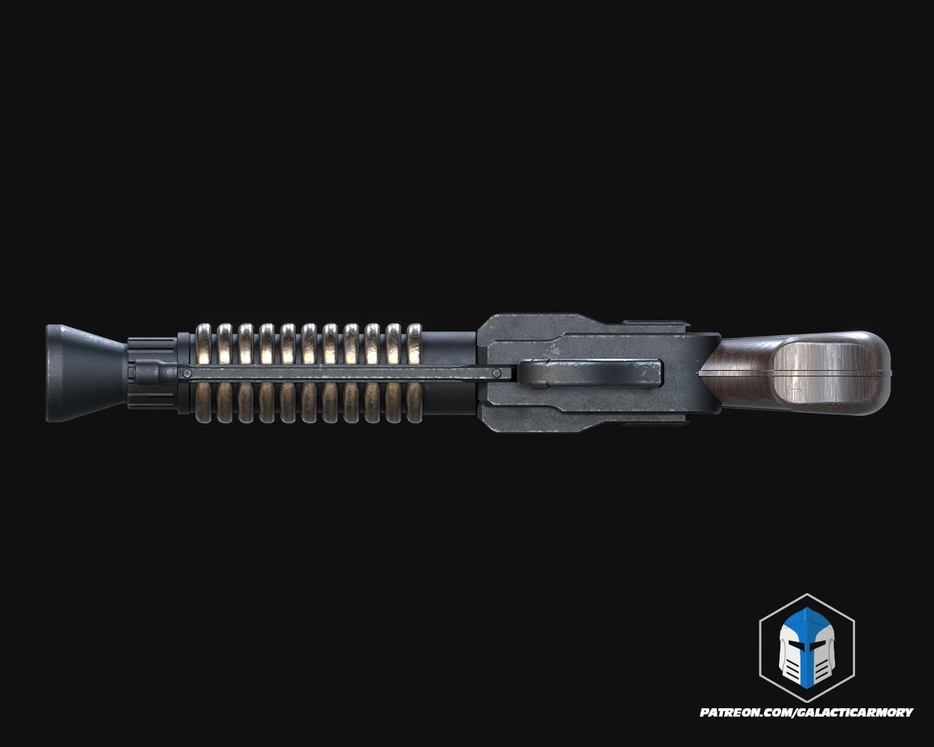 Skeleton Crew Blaster - 3D Print Files 3d model