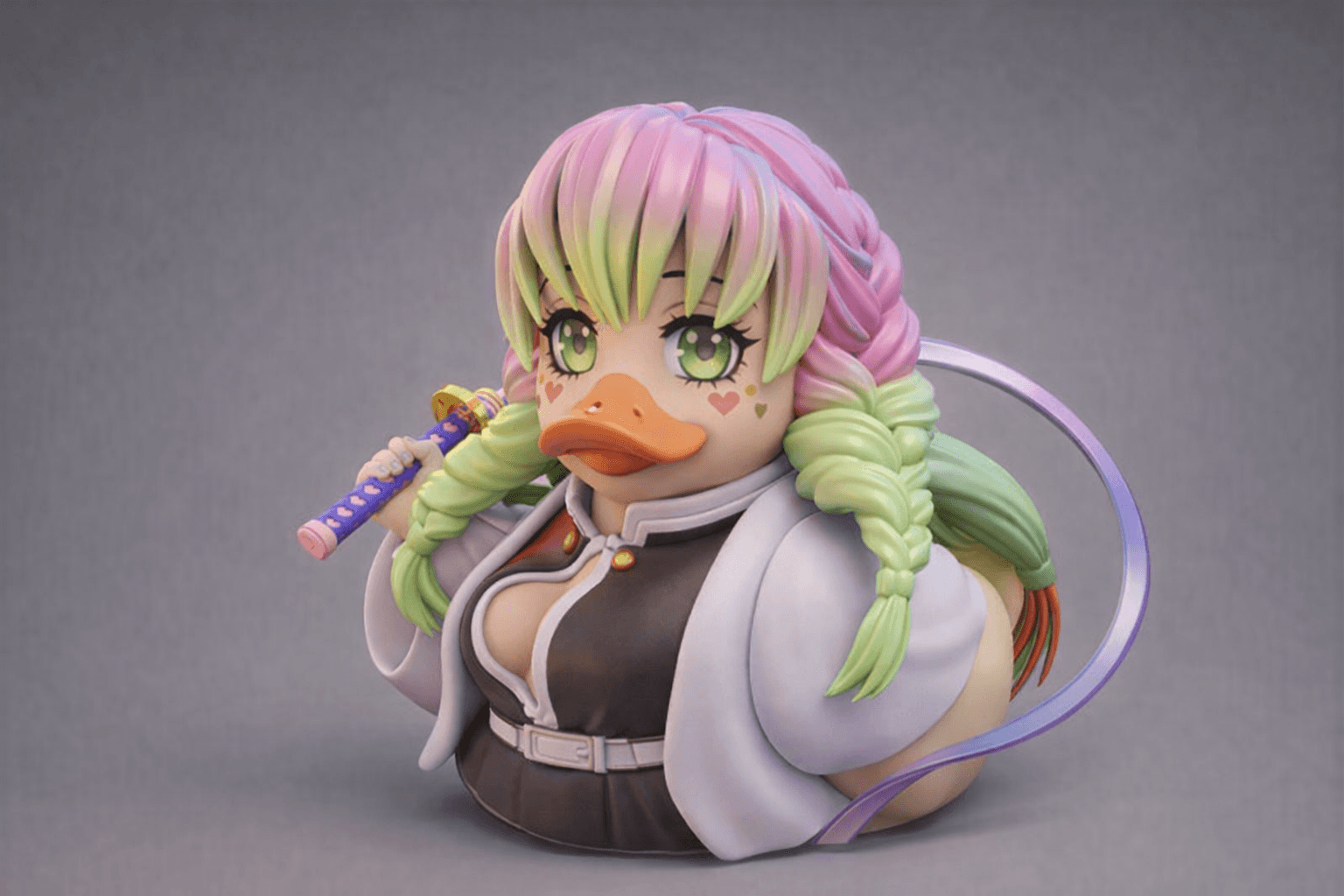 Loveblade Warrior Duck – Elegant Swordfighter 3d model