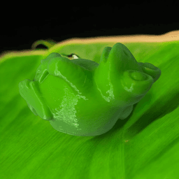Frog cool 3d model