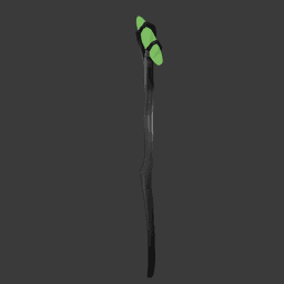 Druid Staff v2 3d model