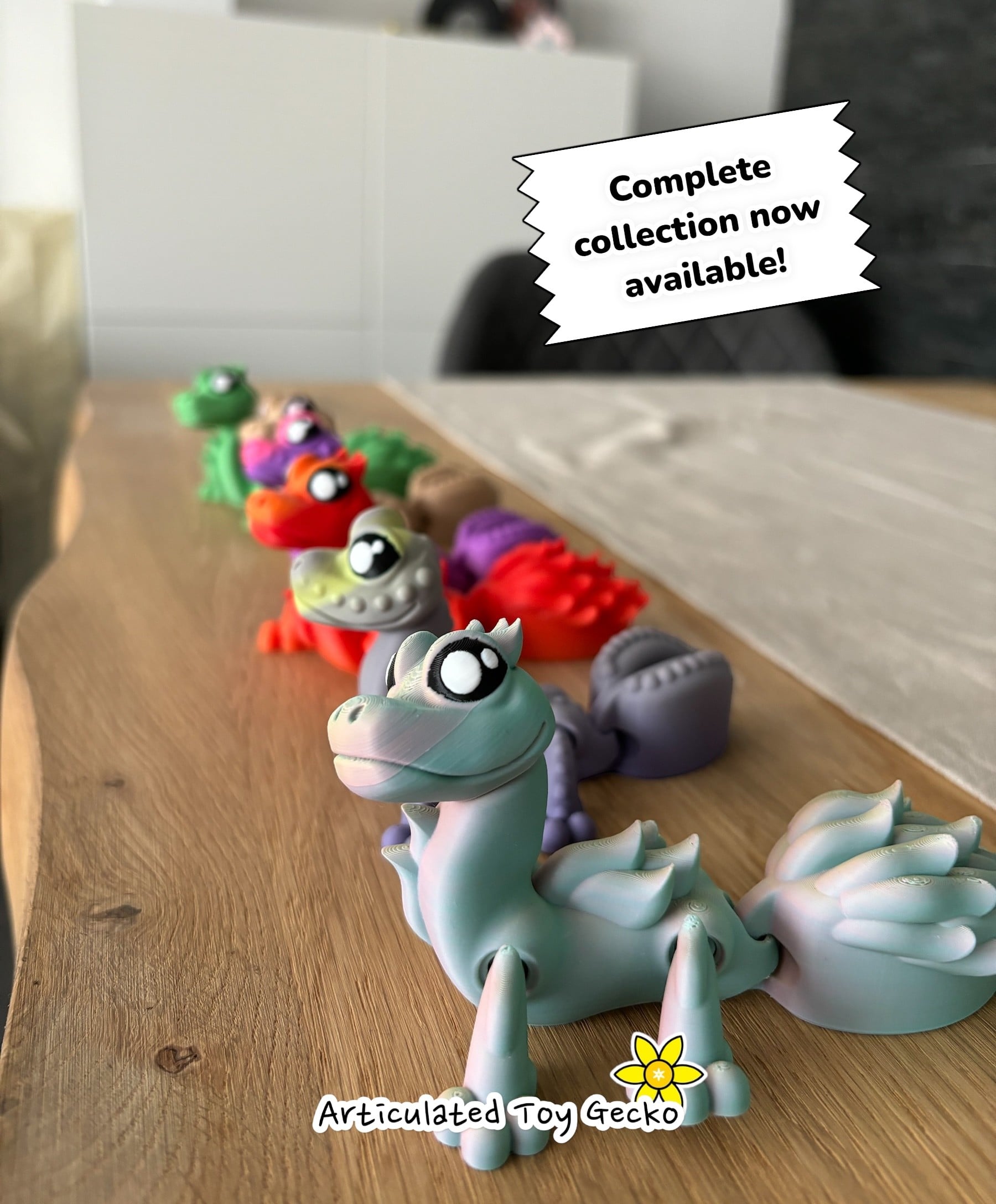 Flexible Gecko - Flexi Gecko 3d model