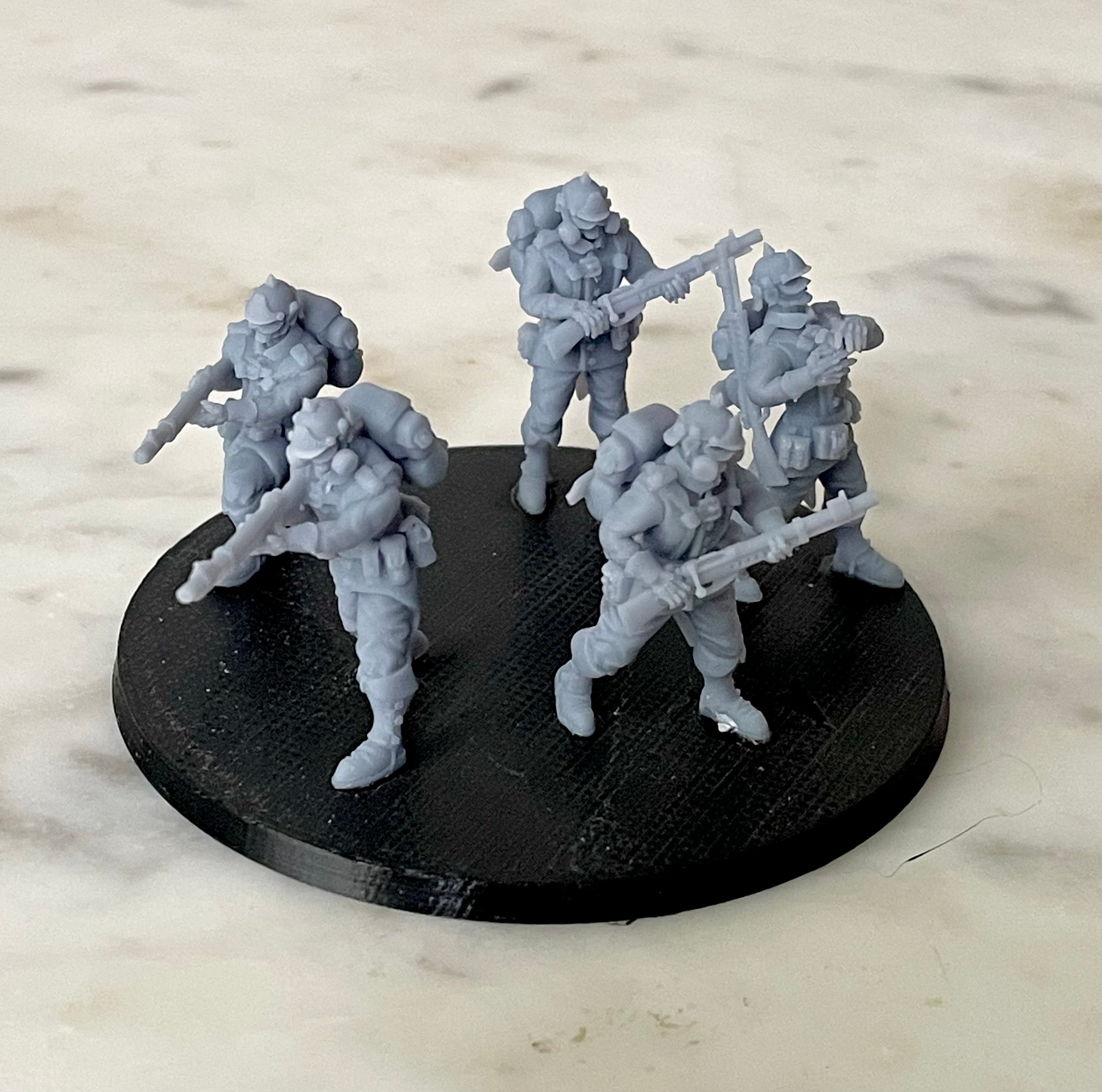 Trench Squad 3d model