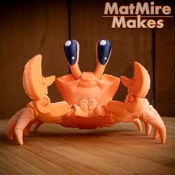 Ghost Crab - Articulated Figure 3d model