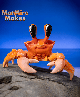 Ghost Crab - Articulated Figure 3d model
