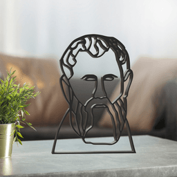 Line Art, Modern, Minimalist 3d model