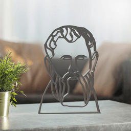Line Art, Modern, Minimalist 3d model
