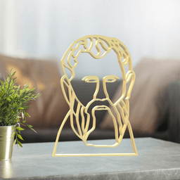 Line Art, Modern, Minimalist 3d model