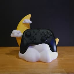 Cloud & Moon Controller Stand Bundle 3d model