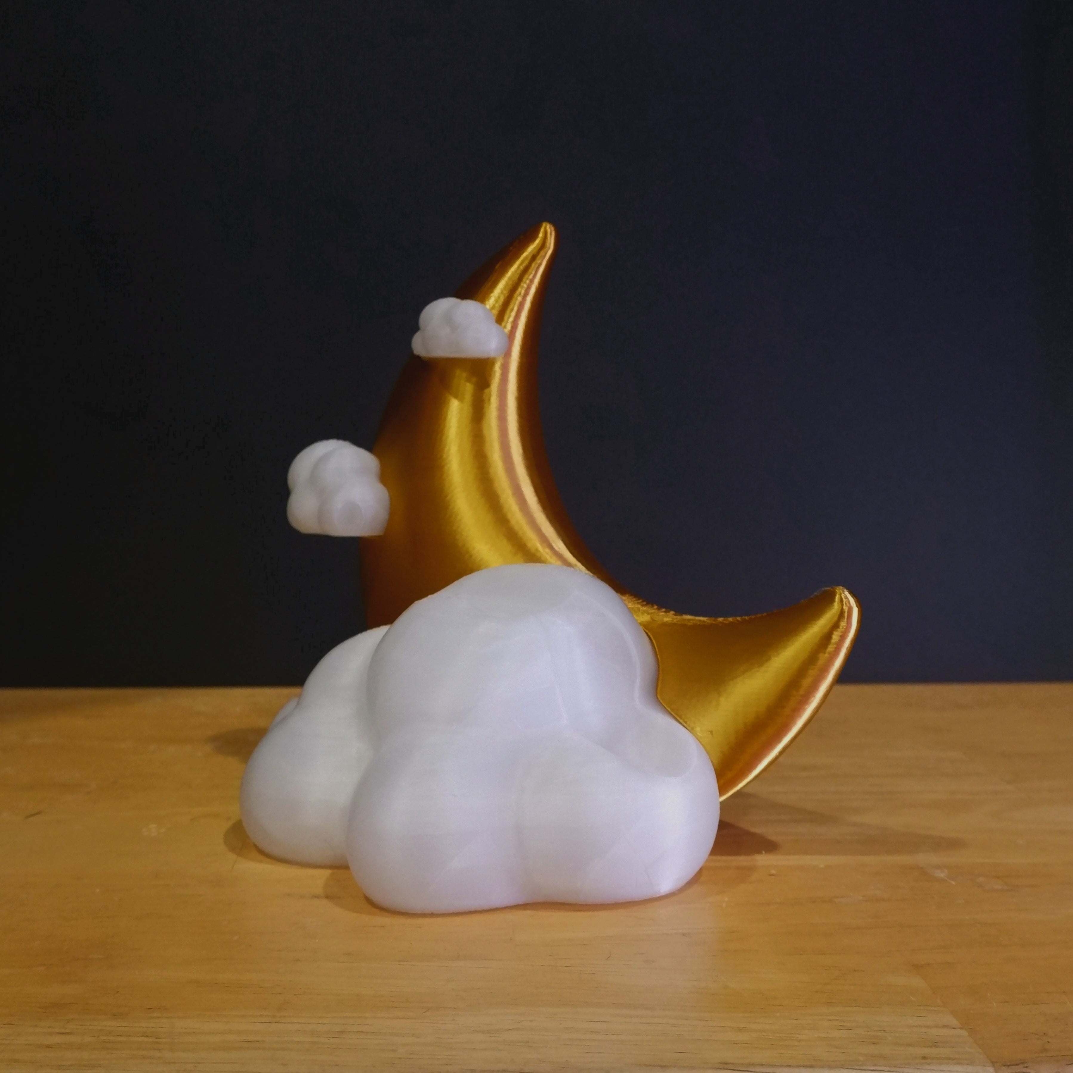 Cloud & Moon Controller Stand Bundle 3d model