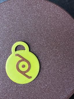 POKEMON UNOWN MMU KEYCHAIN OR BAG PULL “Z” 3d model