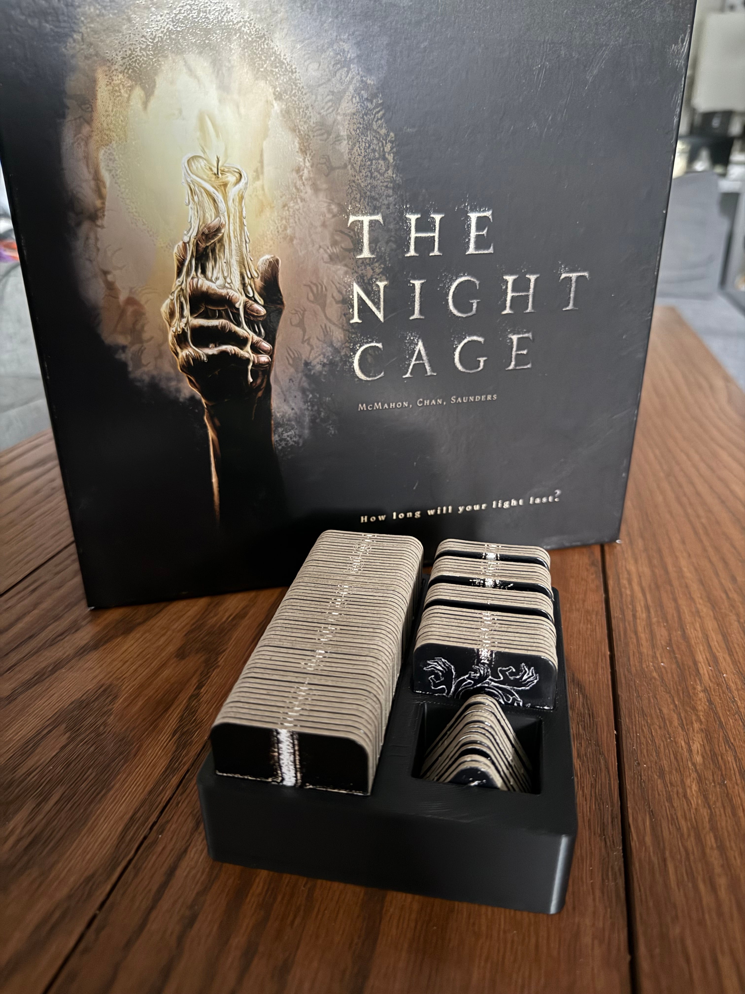 The Night Cage Insert — 5 players Base Game 3d model