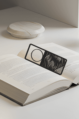Sun Bookmark, Gift Idea 3d model