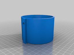 Cup Holder for 4040 Aluminium Extrusion 3d model