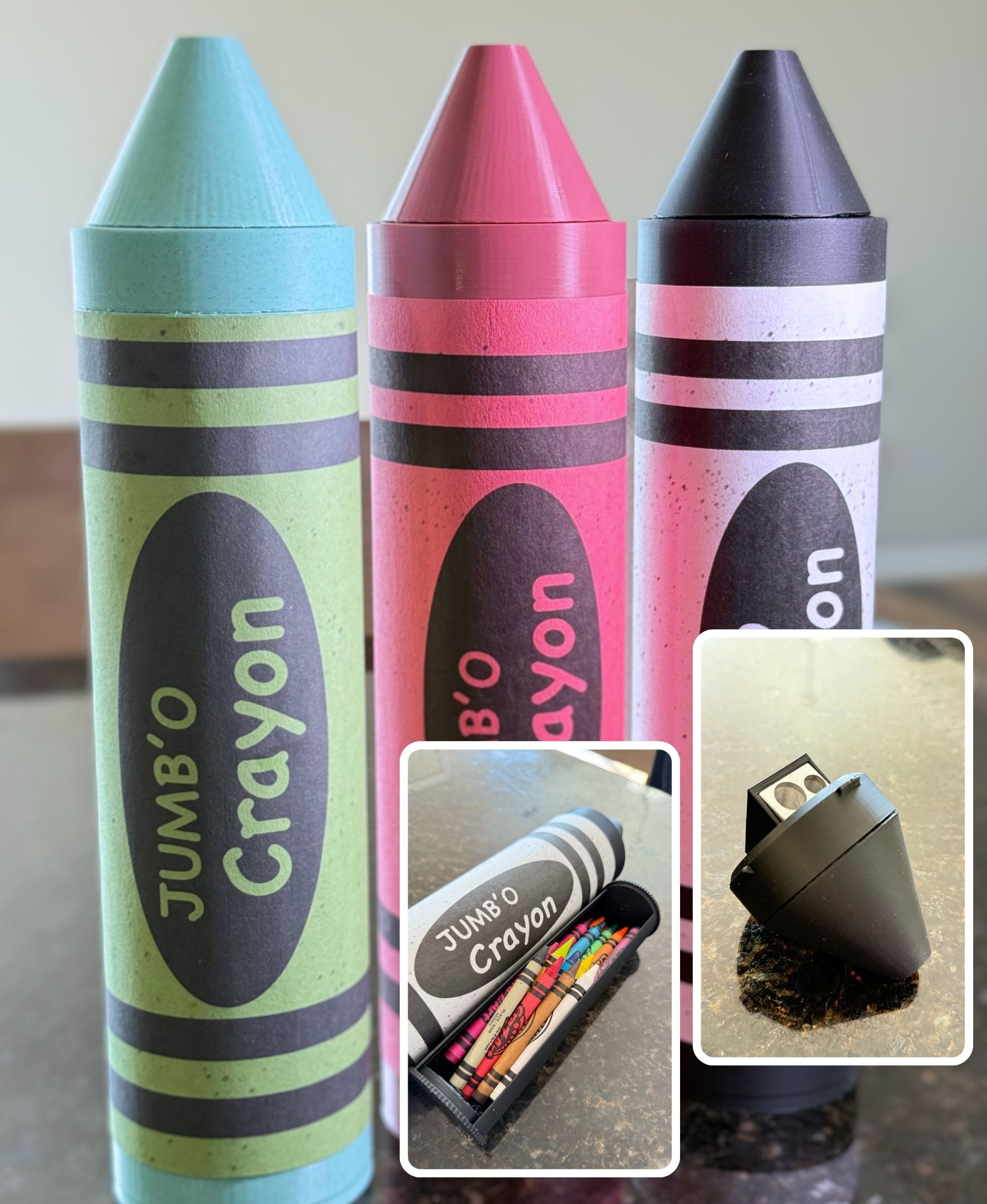 Jumb'o Crayon 3d model