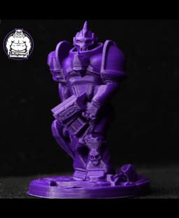 Support-Free FDM | Abyssal Wardens – Strike Team Squad | 6 Sci-Fi Infantry Proxies 3d model