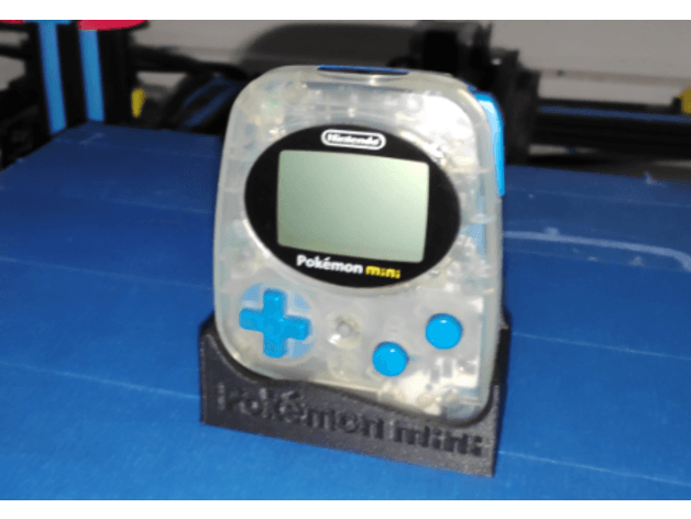 Pokemon Mini display stand 3d model