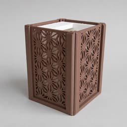 Shoji Lantern | Packing Burr Puzzle (6 piece) 3d model