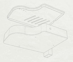 Front Door Controller PSU Unit v.2 3d model