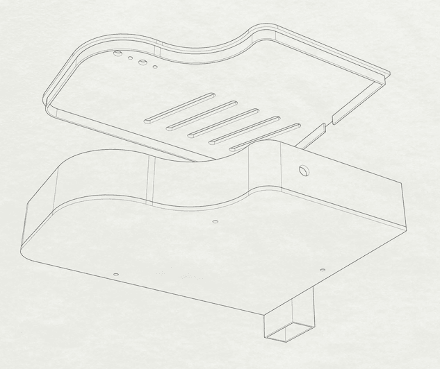 Front Door Controller PSU Unit v.2 3d model