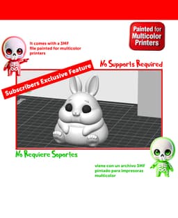 Easter Bunny 3d model