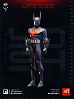 Life Size Detective Beyond 3D Printer STL 3d model