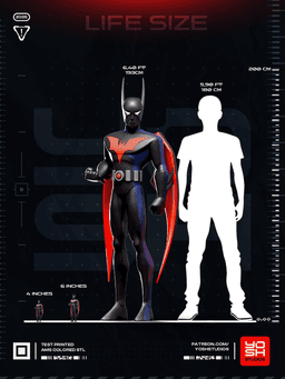 Life Size Detective Beyond 3D Printer STL 3d model