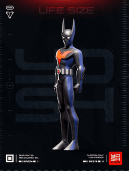 Life Size Detective Beyond 3D Printer STL 3d model