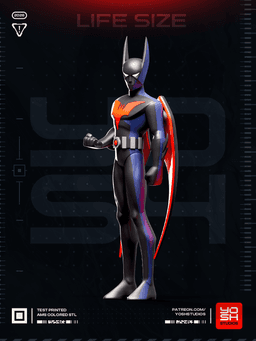 Life Size Detective Beyond 3D Printer STL 3d model