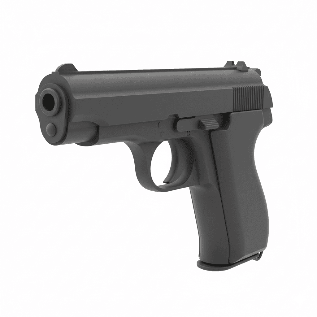 Handguns : Walther PPK Spy Carry Pistol 3d model