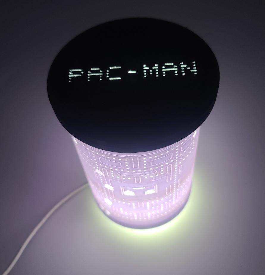 Pac-Man Lamp 3d model