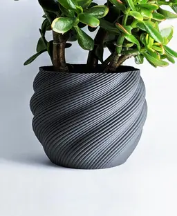 Plant Pot Modern "Diluvian" for succult planters to big pots 3d model