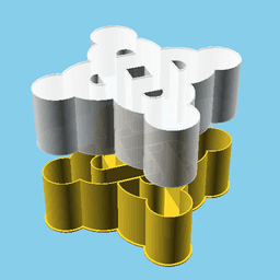 Ubuntu logo, nestable box (v1) 3d model