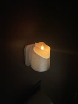 Unique Candle Holder Design 3d model