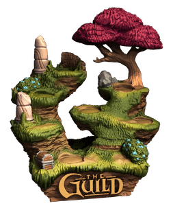 The Guild Diorama Display Tree Pedestal 3d model