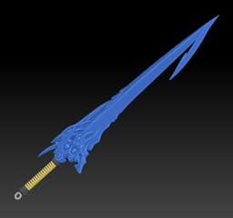 Brotherhood Sword 3d model