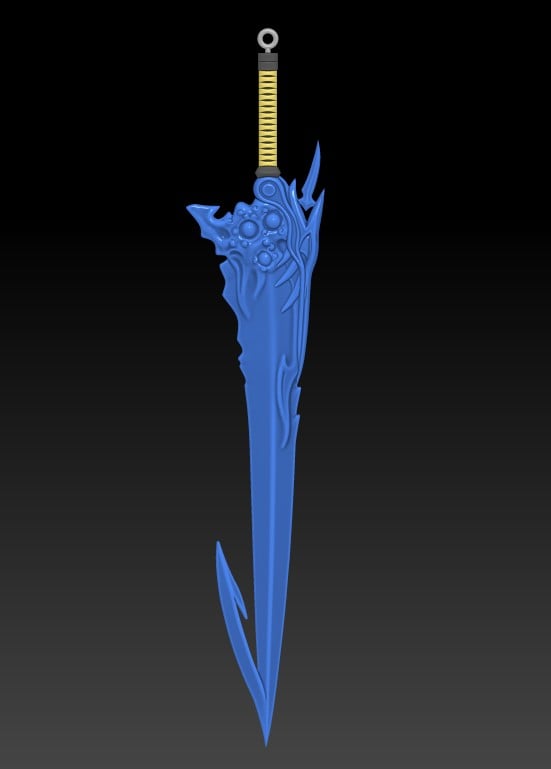 Brotherhood Sword 3d model