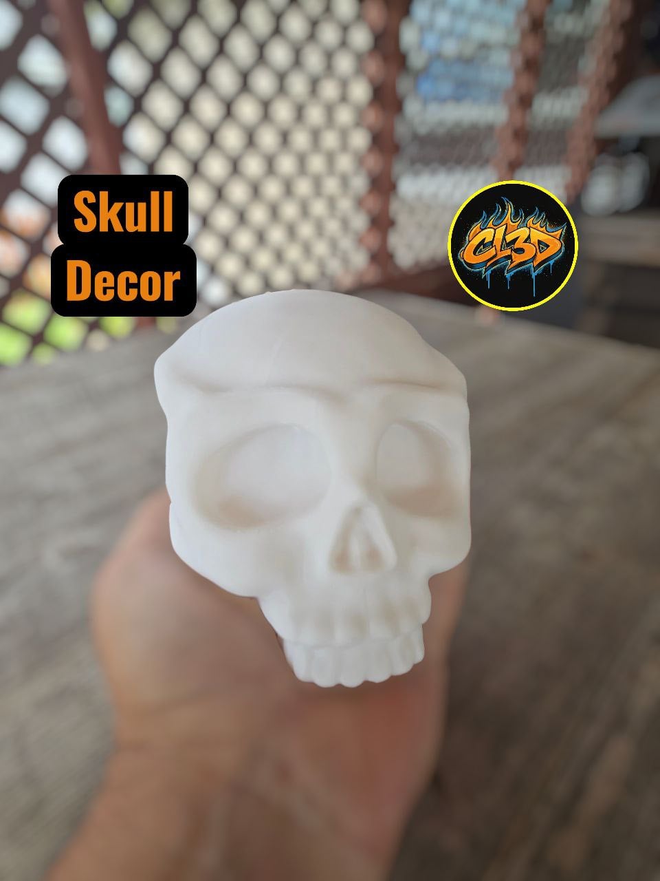 Skull Decor 3d model
