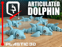 Articulated Dolphin 3d model