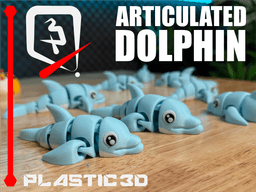 Articulated Dolphin 3d model