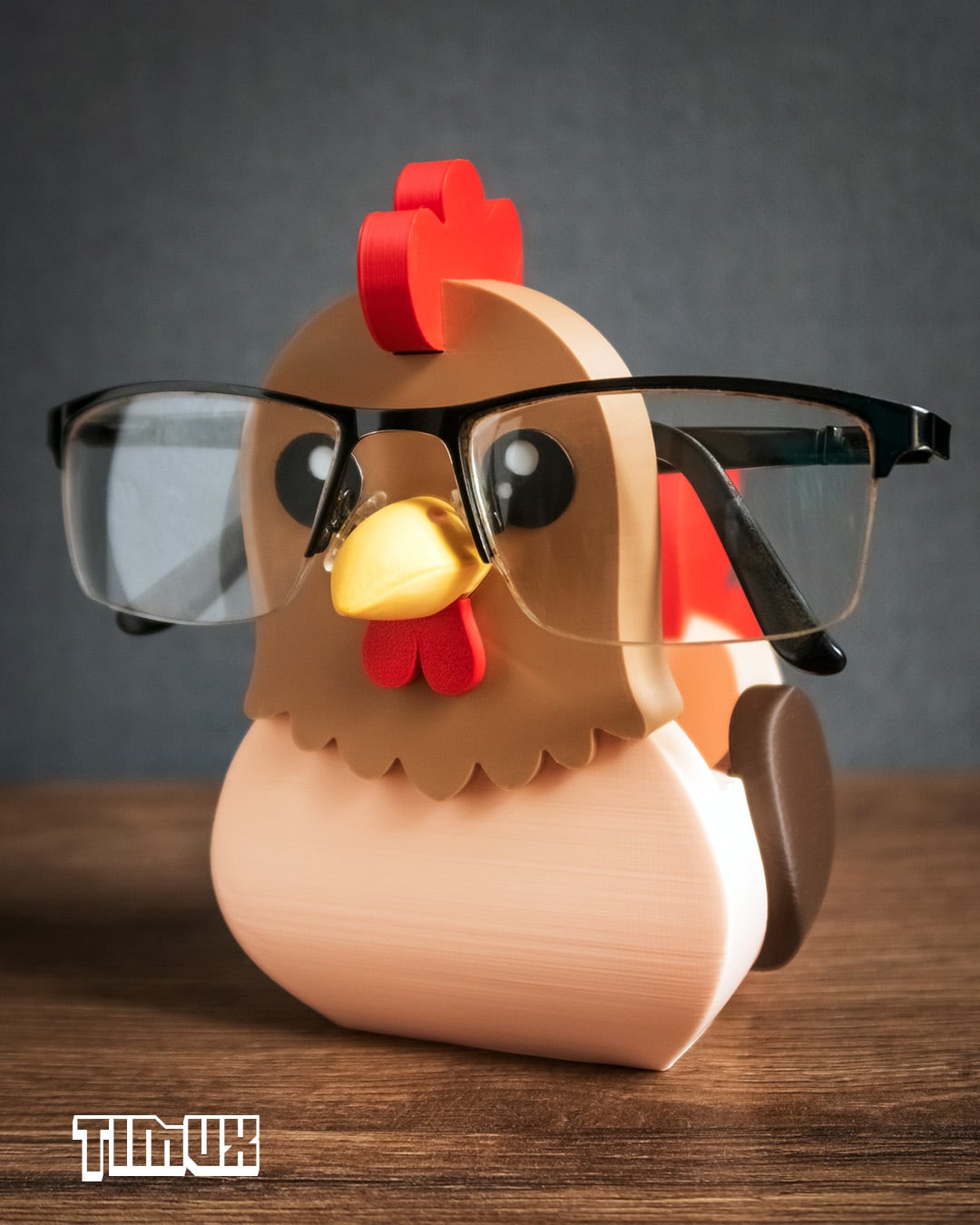 CHICKEN GLASSES HOLDER 3d model