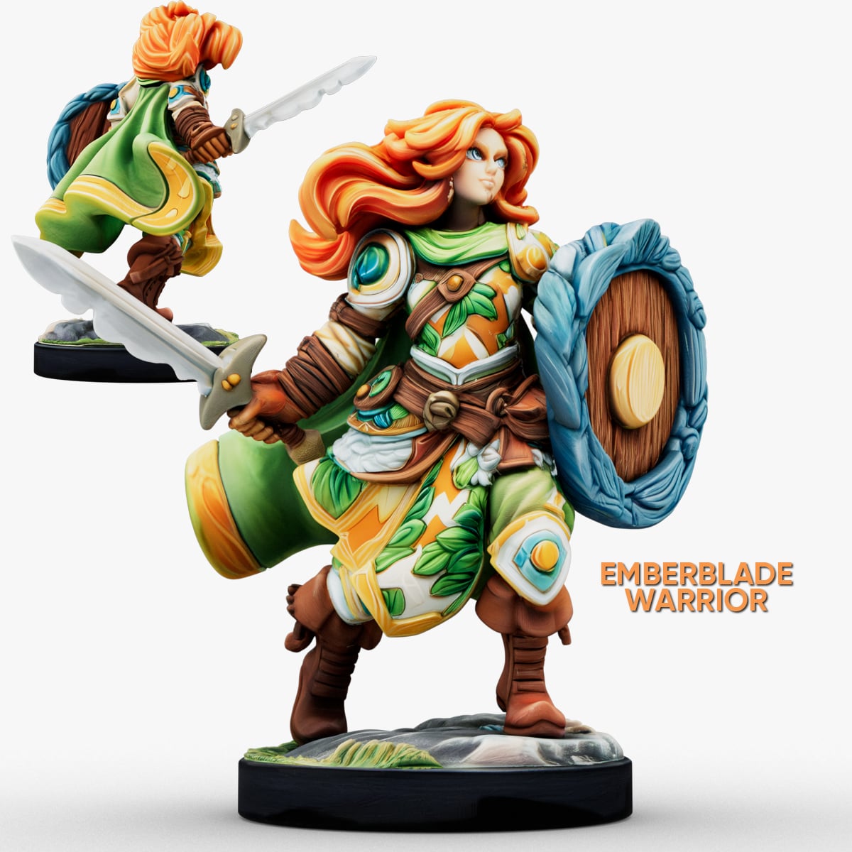 Emberblade Warrior 3d model