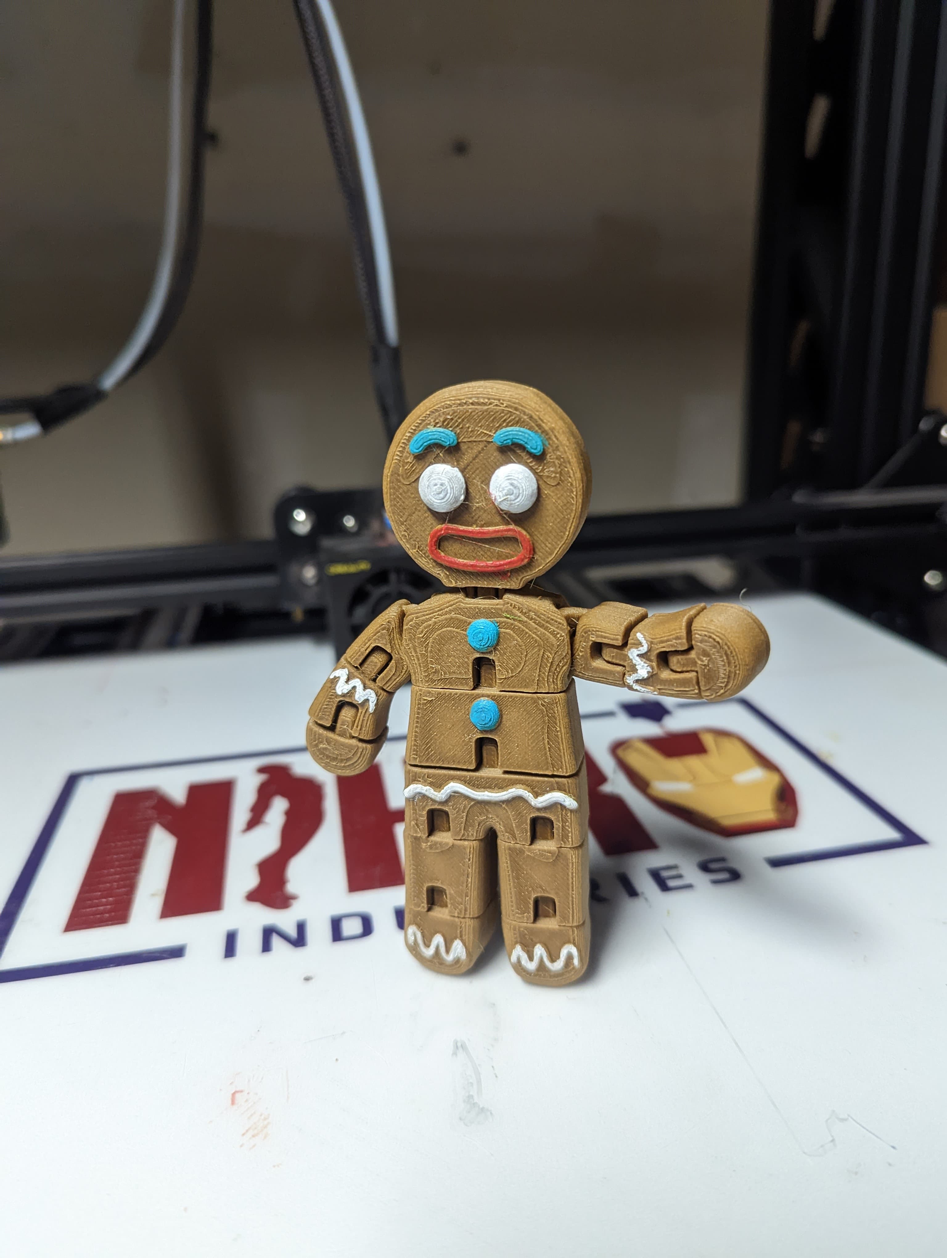 Gingerbread Man 3d model